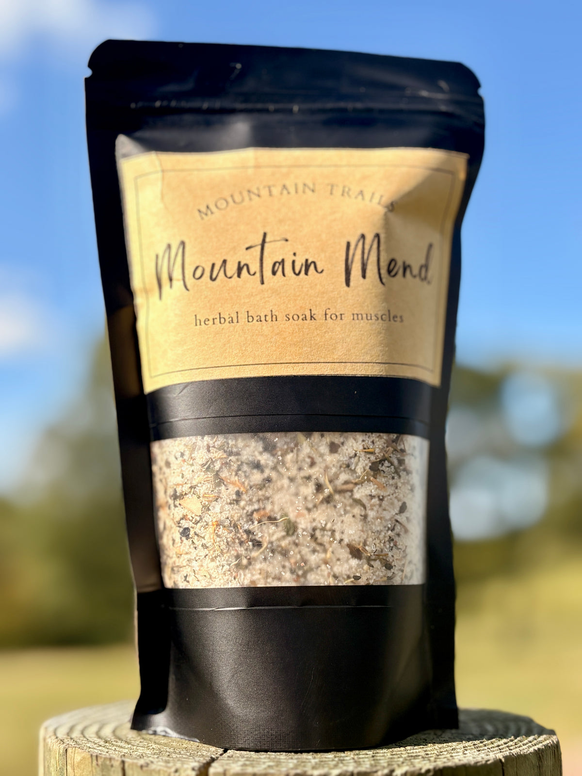 Mountain Mend (herbal magnesium bath salts)