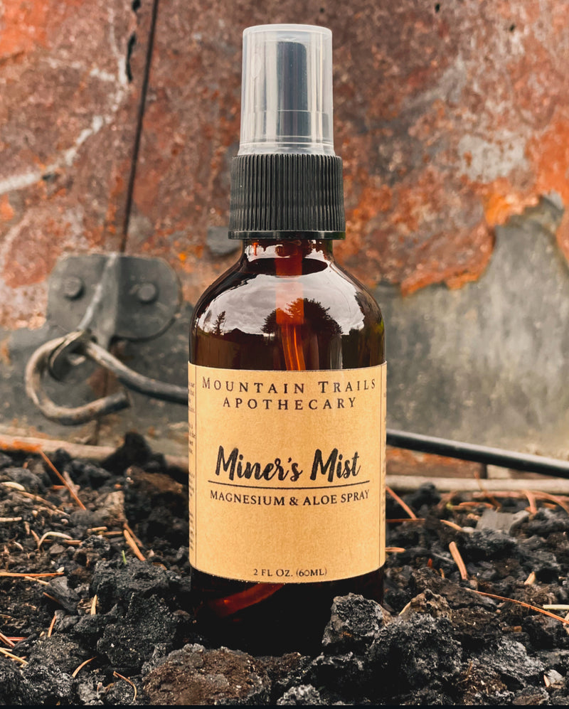 Miner’s Mist (magnesium with aloe spray)